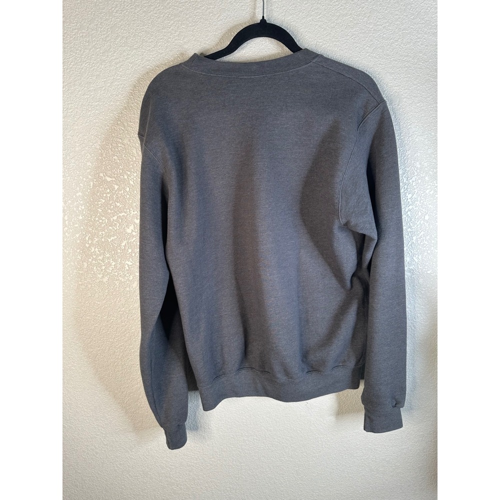 Champion Sweatshirt Unisex Small Gray Excellent Damien Arch Logo Pullover - Picture 6 of 11